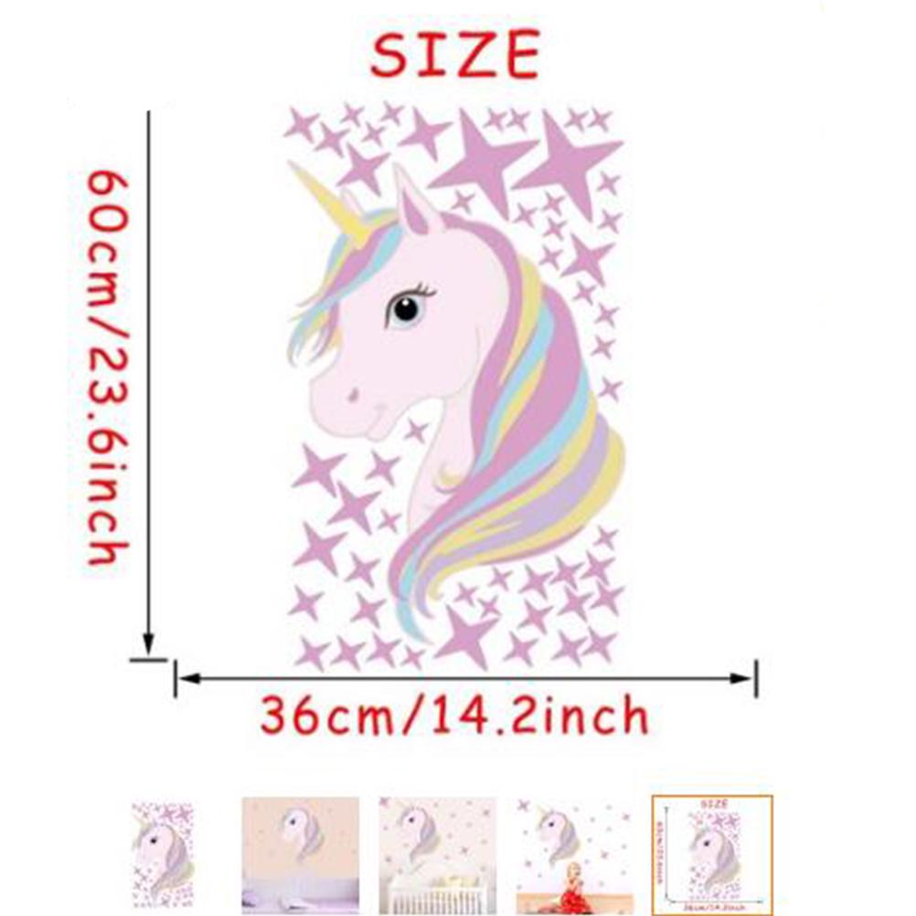 1 Pc Unicorn Theme Wall Sticker Fantastic Safe Waterproof Wallpaper For Children S Room Porch Kupit Nedorogo Vygodnye Ceny Besplatnaya Dostavka Realnye Otzyvy S Foto Joom