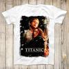 Titanic 1997 Original Movie Poster Pattern Tshirt Mens Pure Cotton Tshirt Summer Unisex Casual Tshirt