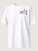 ZBLACK Star Selection Small Logo Small Logo Oversized Short Sleeve (White)