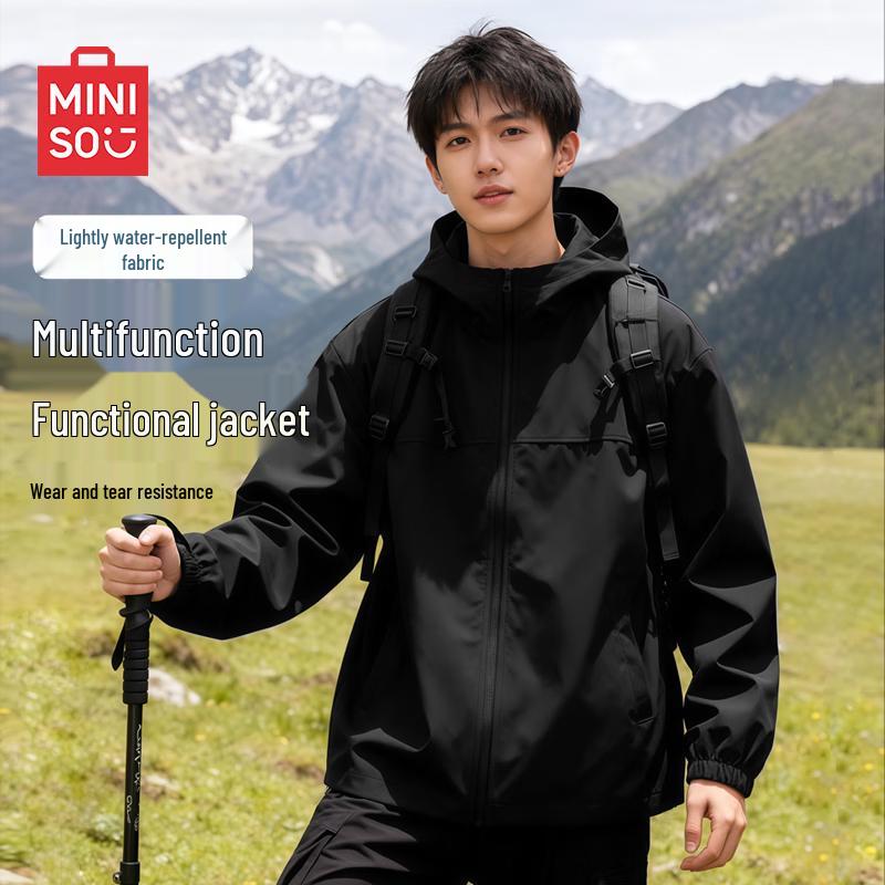 MINISO Men's Fashion Hooded Jacket