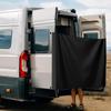 Rear Door Shower Curtain Automotive Privacy Car Shower Curtain Door Privacy Divider Waterproof Oxford Sun Camping Van Awning Cov