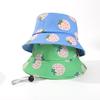 Fruit Pattern Sun Cap Cotton Panama Hat New Beach Cap  Girls Boys