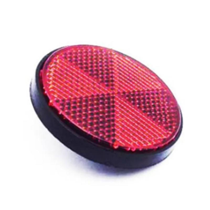 Motorrad, Elektrofahrrad, Hochreflektierender runder Reflektor, Reflektor, Hinterrad-Schutzblech-Bremswarnvorrichtung