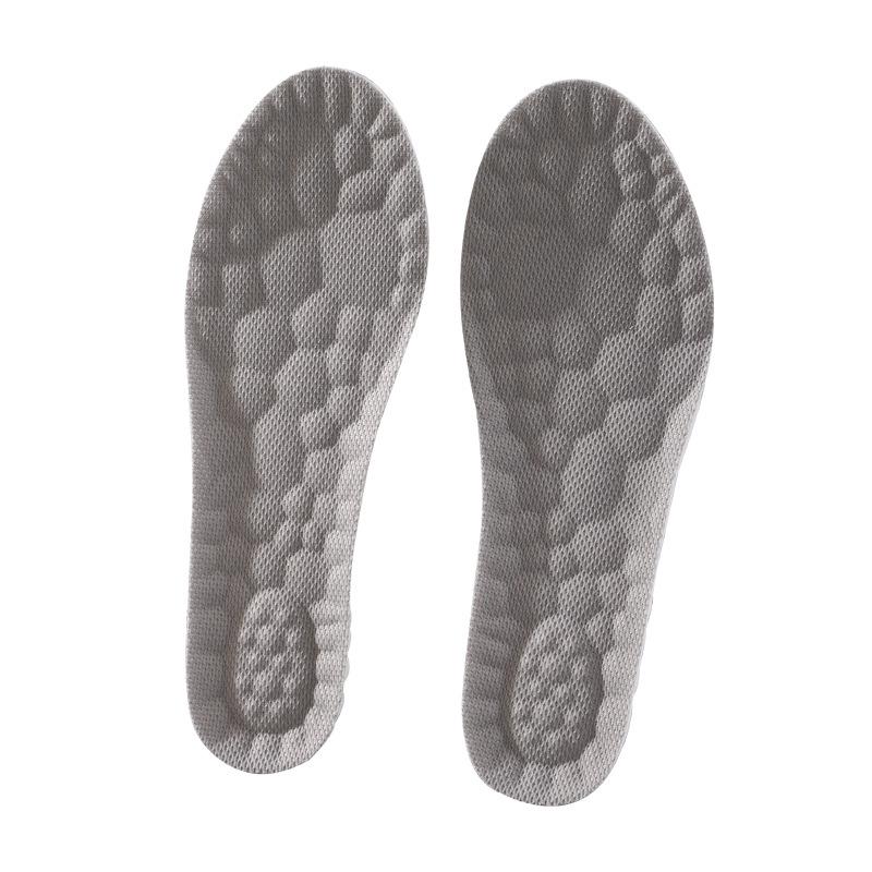 3D Cloud stélka: Antibakteriální, Prodyšné, Absorbující pot, Vysoce elastické boty tlumící nárazy pro badminton a běžné nošení.