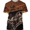 Men T Shirt Vintage T-shirt Summer Clothing Personalized Name Mechanic 3d Print Tops 5xl Street Casual Sports Oversized Pullover
