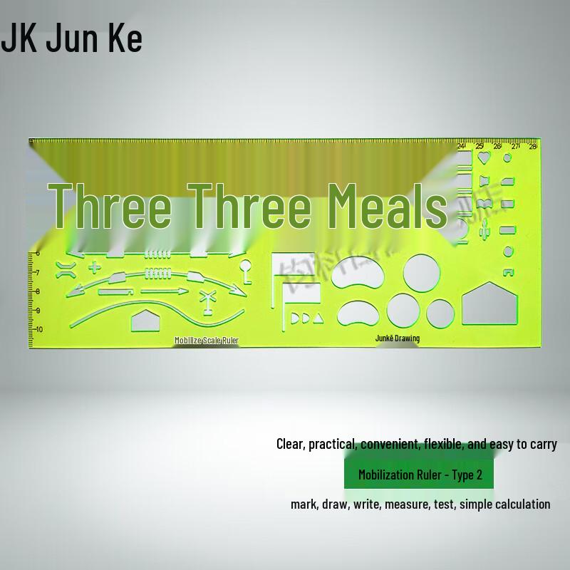 Junke Tactical Mapping Rulers