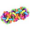 Ball Bell Colorful Teeth Cleaning Random Color Sound Woven Ball