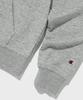 Champion Small Script Logo Zip-Up Hoodie Normal Grey