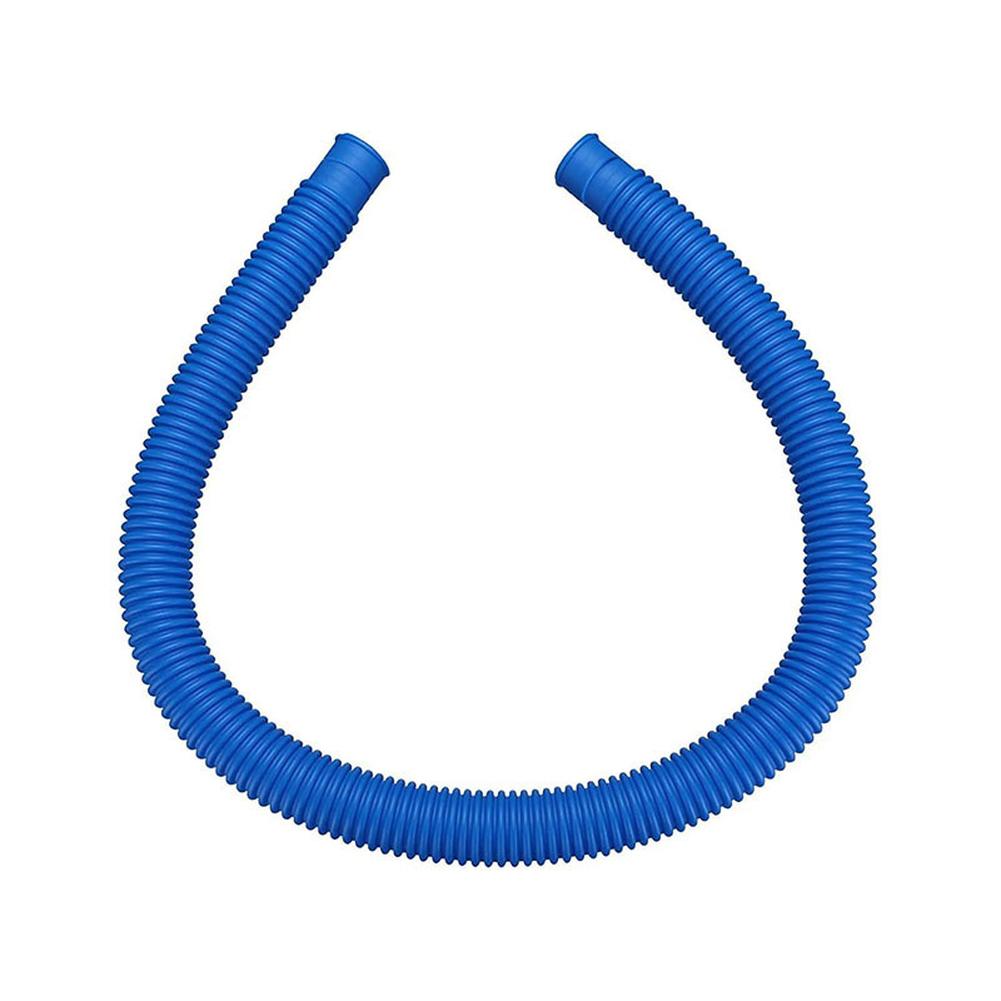 2 Pack Blue PVC Pool Hoses 1.5m Length 31mm Inner Diameter 33mm Outer Diameter for Above Ground Pool Filtration Needs