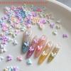 50 Pcs Sparkle Nail Crystal Rhinestones Butterfly Shapes Nail Art Designs Charms Jewelry For Luxury Nail Art 3D Accessories