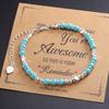 Original Polyhedral Beaded Bracelet Handmade Gift for Yourself Bring Good Mood Bracelet
