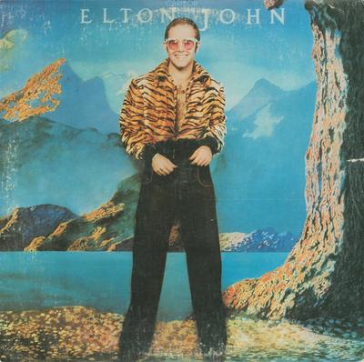 LP Record ELTON JOHN - Caribou MCA2116 MCA Records 1974 US Rock Used
