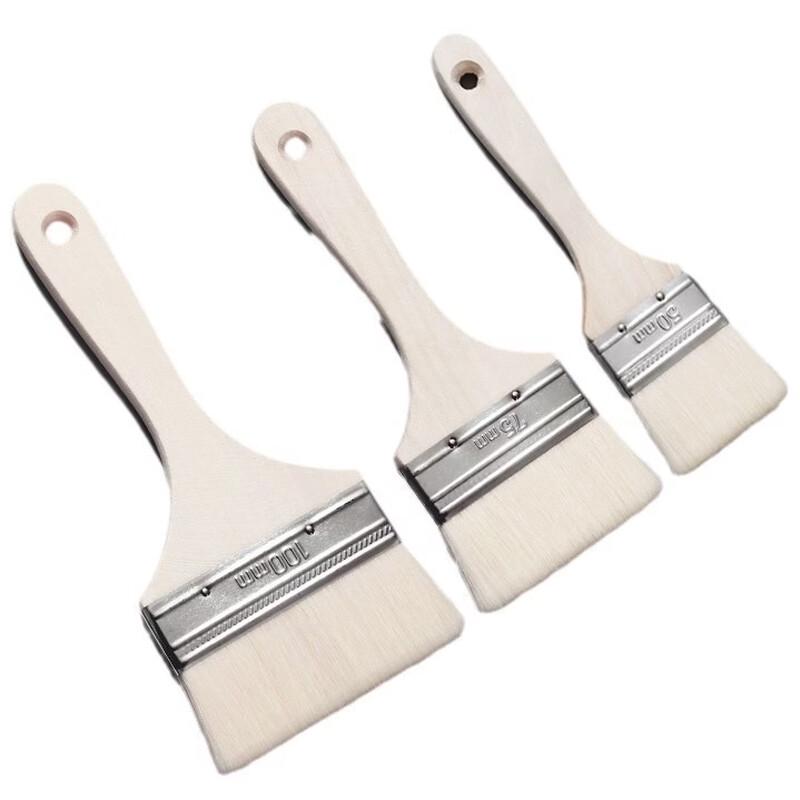 Extra Large Food-Grade Wool Basting Brush 3-Pack