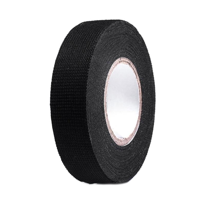Wire Harness Automotive Cloth Tape Self-Adhesive Felt Cloth Electrical Tape Heat Resistant Harness Tape Easy to Use