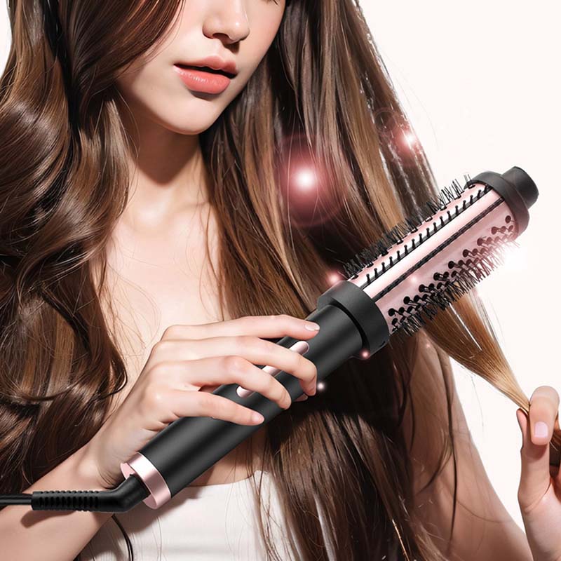 One-Step Hair Dryer and Volumizer Style and Quickly Dry Professional Hair Curler Fully Automatic Curling Iron