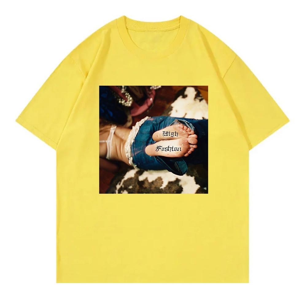 2025 Nie Potrzebuję Twoich Narkotyków Wolę Się Narkotyzować Modą T-Shirt Addison Rae Odzież Męska Damska Retro Harajuku Bawełniane T-Shirty