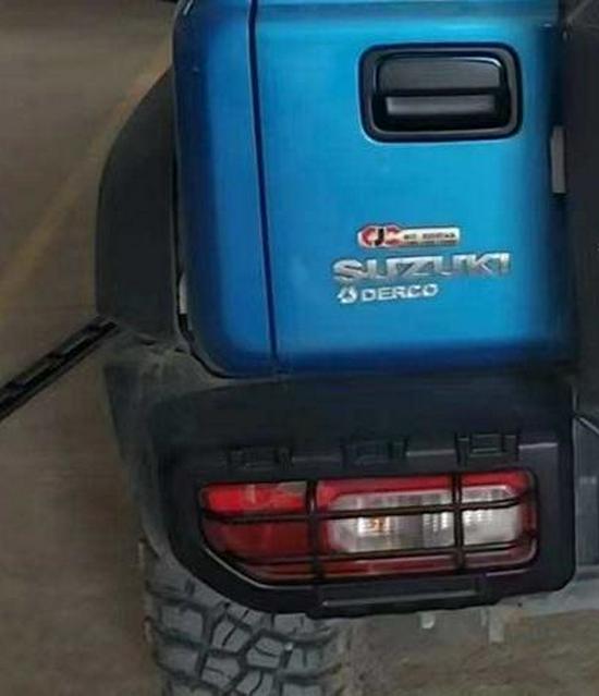 Suzuki Jimny 2018+ Black Warrior ABS Taillight Protection Cover