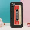 Funda de Teléfono con Diseño de Cassette de Cinta de Audio Para iPhone 17 Air 16 15 14 13 12 11 Pro Max 12 13 mini 15 16 Plus 16e Funda Coque