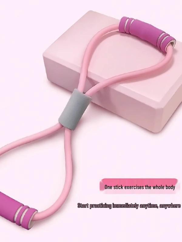 Acht-Zeichen Yoga Widerstandsband für Schulter- und Rückenfitness