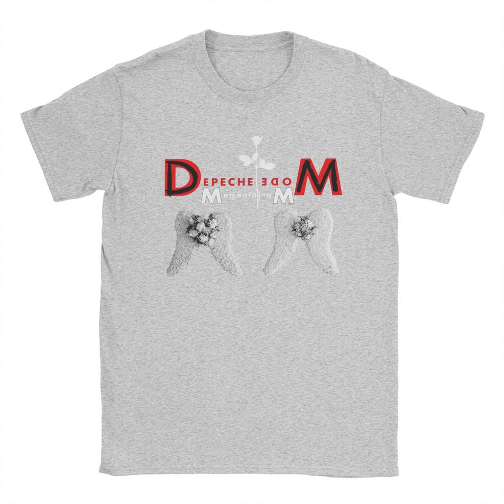 Vintage Depeches Cool Modes T-Shirts Men Crewneck Pure Cotton T Shirt Short Sleeve Tee Shirt Printing Tops