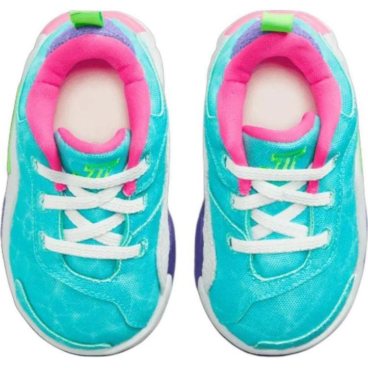 Jordan Tatum 2 Comfortable And Lightweight Slip Resistant Abrasion Resistant Low Top Toddler Shoes Blue Baby HJ7384-303