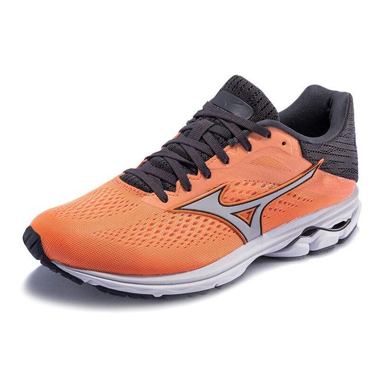 Mizuno Rider 23 Comfortable Casual Durable Breathable Low-Top Training Running Shoes Women Sneaker Orange J1GD190346