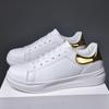Little White Shoes Men's and Women's Spring Autumn Leather Surface Waterproof Casual Sports Shoes Youth Casual Board Shoes