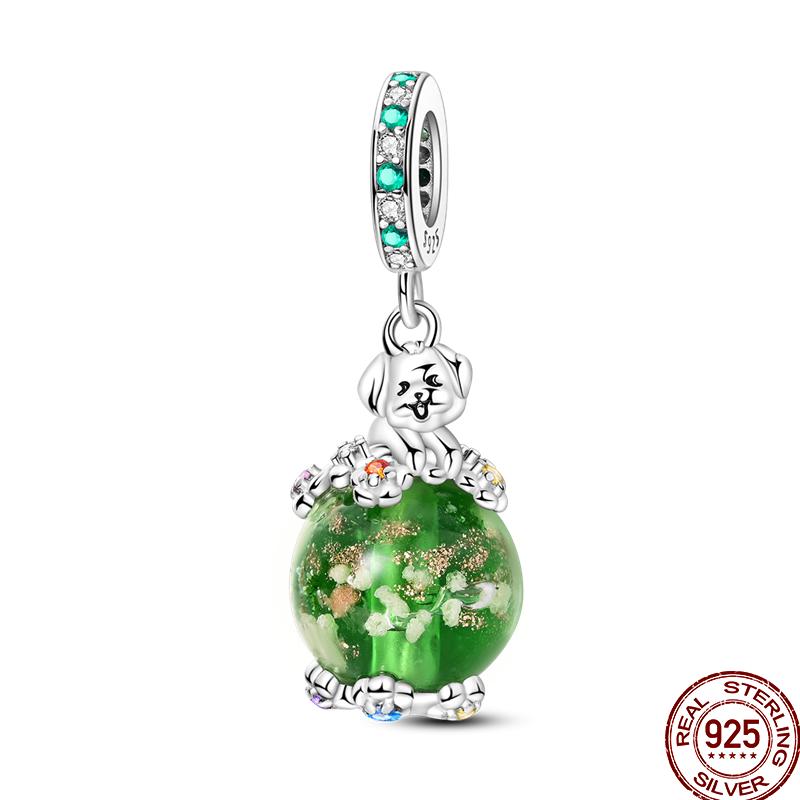 Spring Butterfly Collection Copper Sunflower Bear Butterfly Colorful Beads Suitable Fit 3Mm Original Bracelet