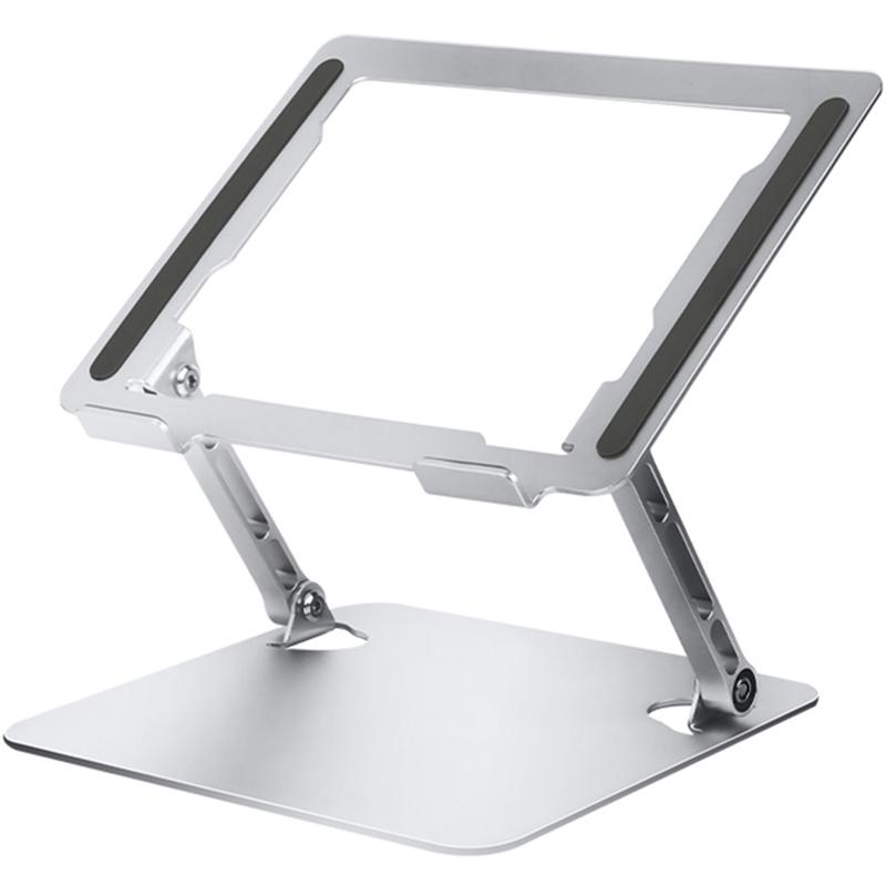 D079 Aluminum Alloy Desktop Laptop Bracket Foldable Hollow Out Notebook Cooling Stand