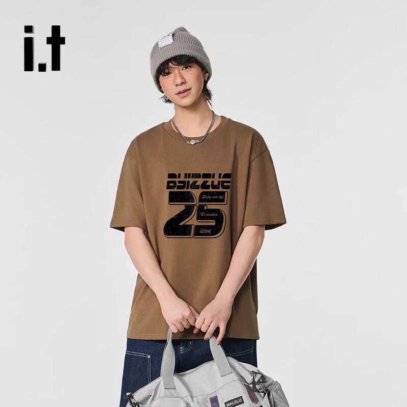 Izzue Unisex Heavyweight Casual Short-Sleeve T-Shirt