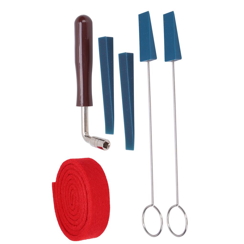 Piano Tuning Tool Temperament Strip Pin Skiftnyckel Dämpar Musikinstrument Reparation Tillbehör
