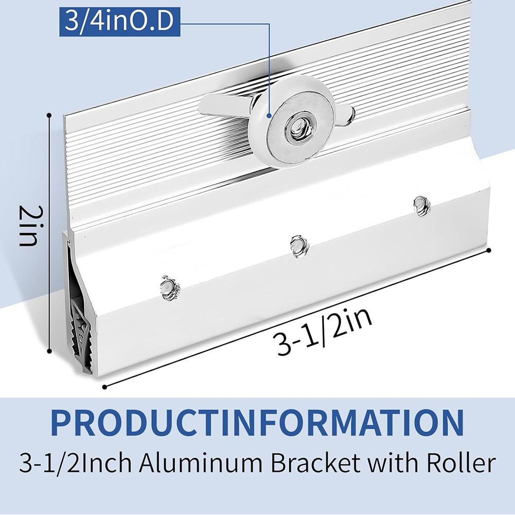 Shower Door Parts Chrome Finish Roller Bathroom Upgrade Adjustable Roller Design Easy Installation 34 Inch Roller