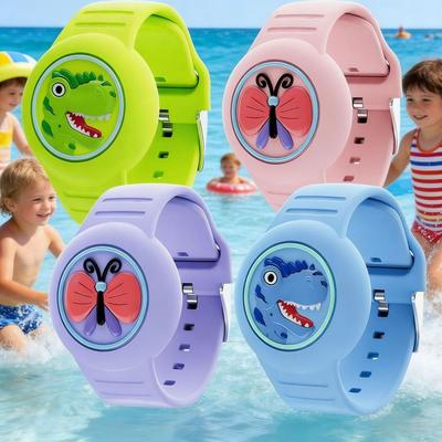Wasserdichtes Kinderarmband Silikon Tracker Halter Riemen für AirTag Tracker Zubehör