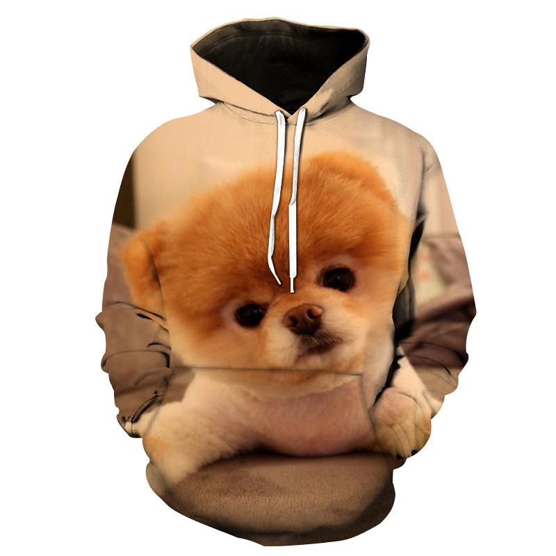 Fashion Hot Sale Animals Dogs 3D Printing Hoodies Fashion Men's Women Long Sleeve Hoodie Sweatshirt Pullover Tops Hooded Coat