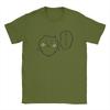 Amazing Cute Chiikawa Smiling T-Shirt Men Pure Cotton T Shirts Japanese Design Short Sleeve Tee 4XL 5XL  Merchandise