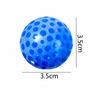 5pcs 3.5cm Soft Rubber Squeeze Ball Grape Ball Stress Relief Sensory Toy for Kids Party Favors Pinata Fillers Christmas Gift