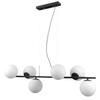 Raddi LED Pendant Lamp Graphite Italux Pnd-5510-6-Bk