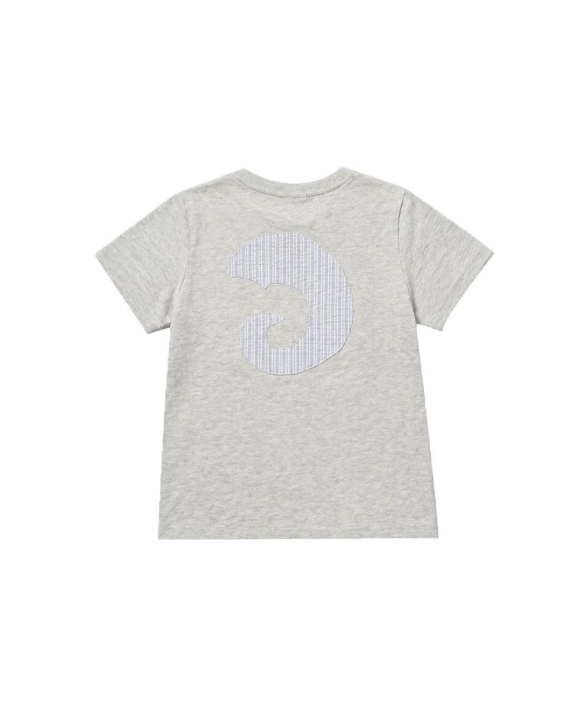 Tansanmageunesyum Horn Applique T-Shirt (Ivory)