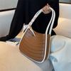 Retro Bag Newest Women'S Bagnewest Fashion Niche Design Hollow Armpit Bag High-Quality Texture Shoulder Bag Handbag