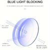 Trendy Blue Light Blocking Glasses Stylish Round Square Frame Designer Eyewear For Office Study Night Driving Filter Glasses