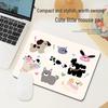 Panda Cartoon Mouse Pad - Portable Soft Wrist Rest for Office & Laptop