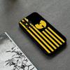 WU-T--TANG CLAN Handyhülle Für IPhone 1716 15 14 13 Pro Max 11 12 Mini X Xs XR Schwarze Silikonhülle