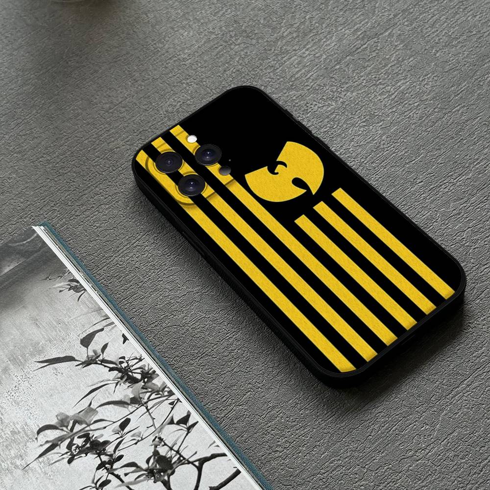 WU-T--TANG CLAN Handyhülle Für IPhone 1716 15 14 13 Pro Max 11 12 Mini X Xs XR Schwarze Silikonhülle