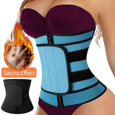Frauen Body Shaper Schlankheitsgürtel Taillentrainer Cincher Trimmer Korsetts für Gewichtsverlust Shapewear Sauna Schweiß Fatburner Sportgürtel Modellierungsgurte