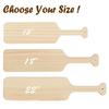 Unfinished Wooden Paddles Greek Fraternity Sorority Solid Pine Wood Paddle for DIY Arts Crafts Home Decoration