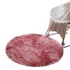 Rainbow Colorful Soft Fluffy Carpets Girl Round Hairy Area Rug for Bedroom Decoration Carpet Shaggy Bedside Mat Princess Style