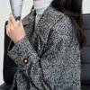 She Tu Women's Mid-Length Double-Breasted Wool Blend Coat
