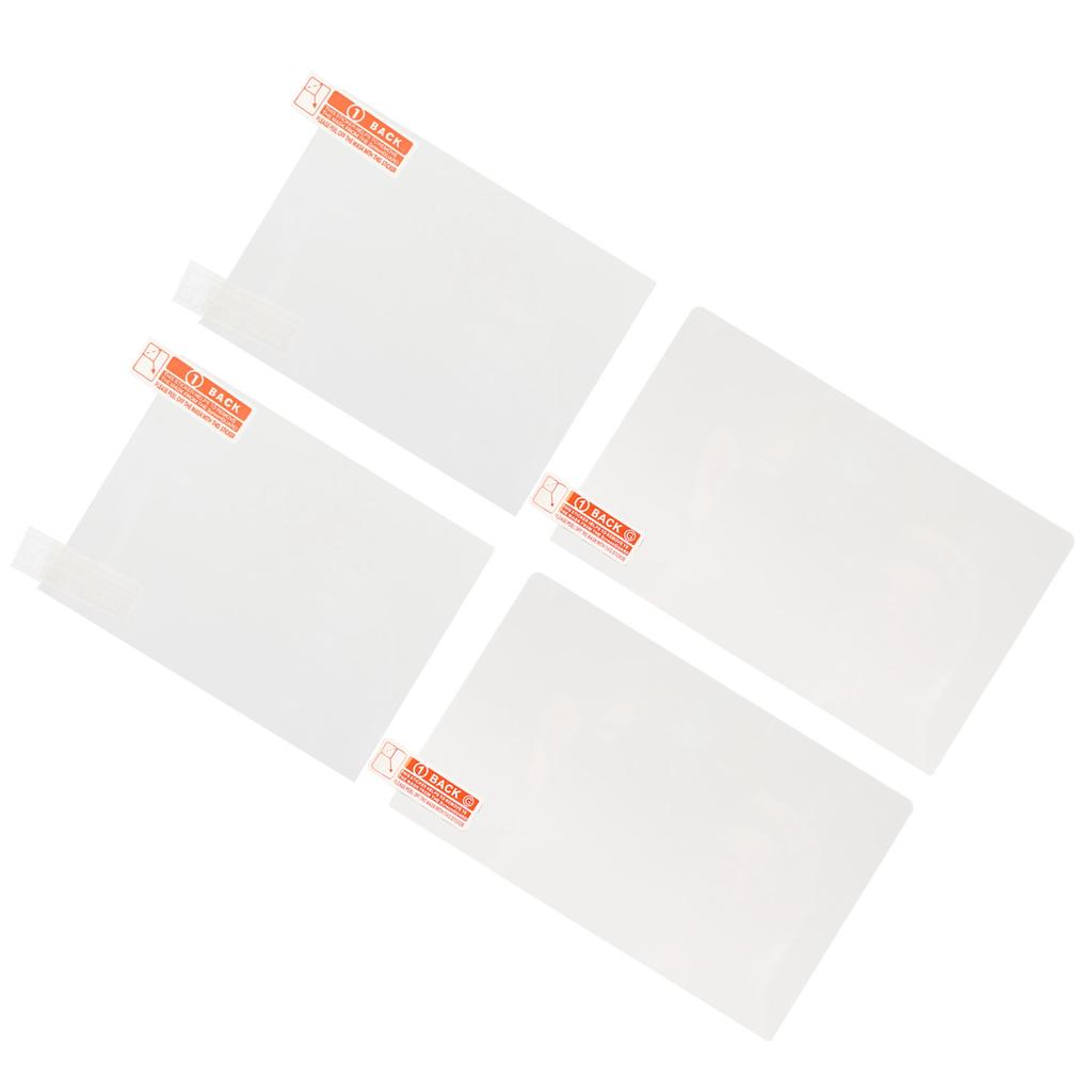 Top LCD Screen Protector 9H Hardness Scratch Resistant Dustproof High Sensitivity Clear Glass PET Film for New 3DS XL