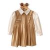 Girl's Spring/Autumn Princess Dress: Academic Style Toddler Skirt TQ165