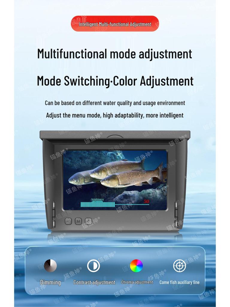 5" Ultra-Clear IPS LCD Fish Finder with Sonar